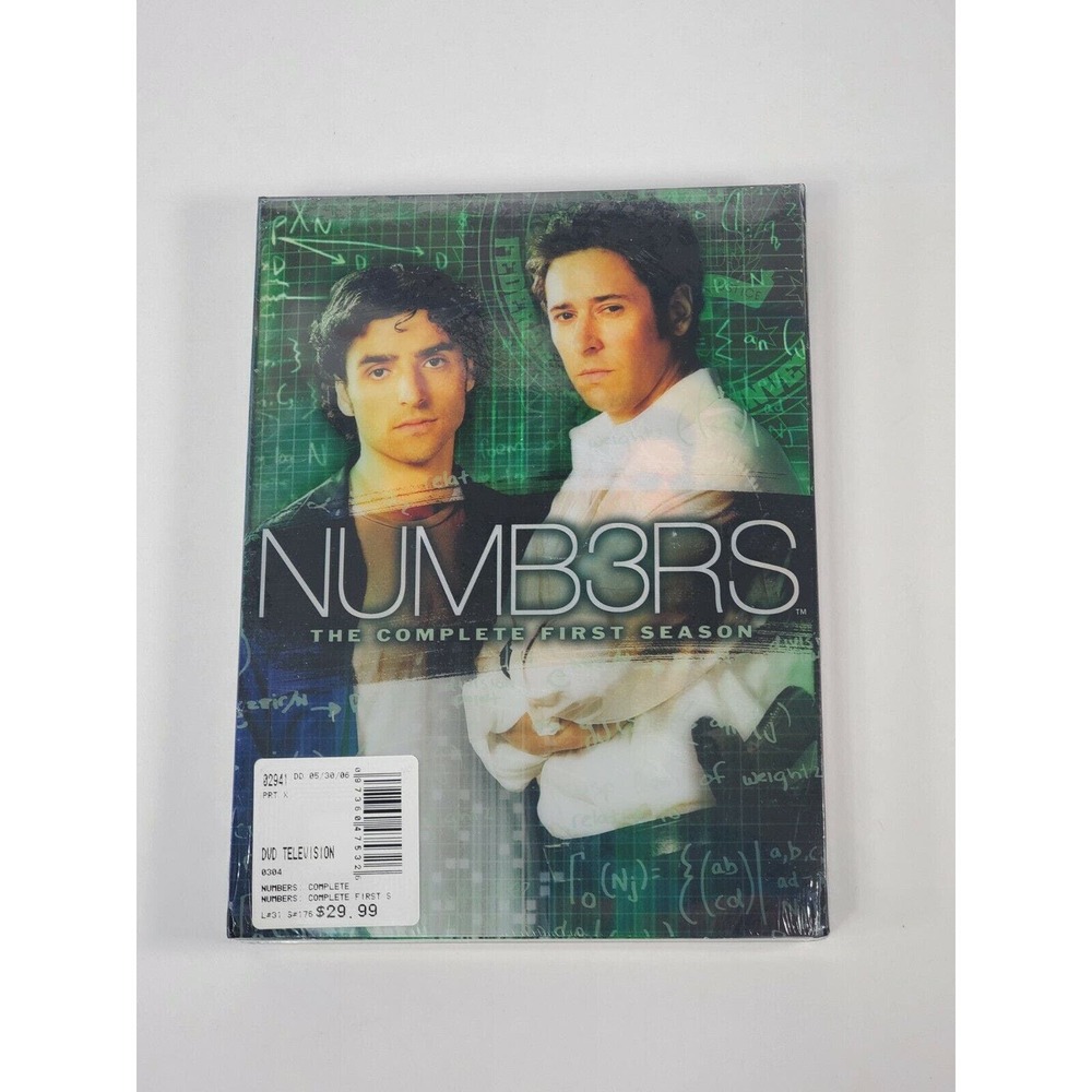Numb3rs - The Complete First Season (DVD, 2006, 4-Disc Set, Checkpoint)